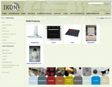 IKON products section